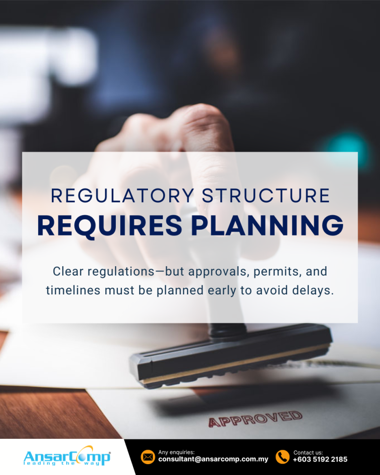 4.Regulatory stractures requires planning